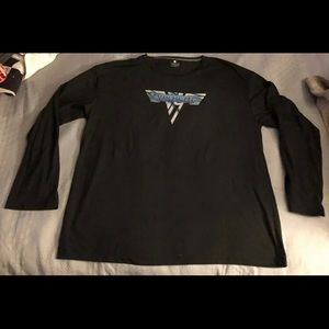 Van Halen old logo Tshirt Mens Sz 3XL XXXL Big Tall L/S 2015 EVH Vintage NEW